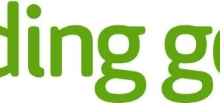 A green logo of the word " ing ".